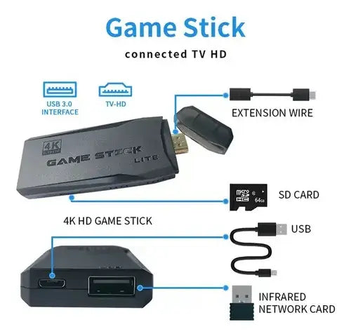 Game Stick 4K – Retro Gaming en Alta Definición