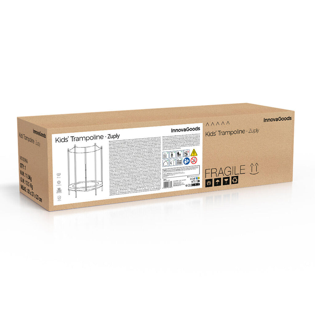 Cama Elástica Infantil con Red de Seguridad Zuply InnovaGoods