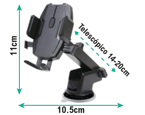 Soporte móvil para coche con brazo