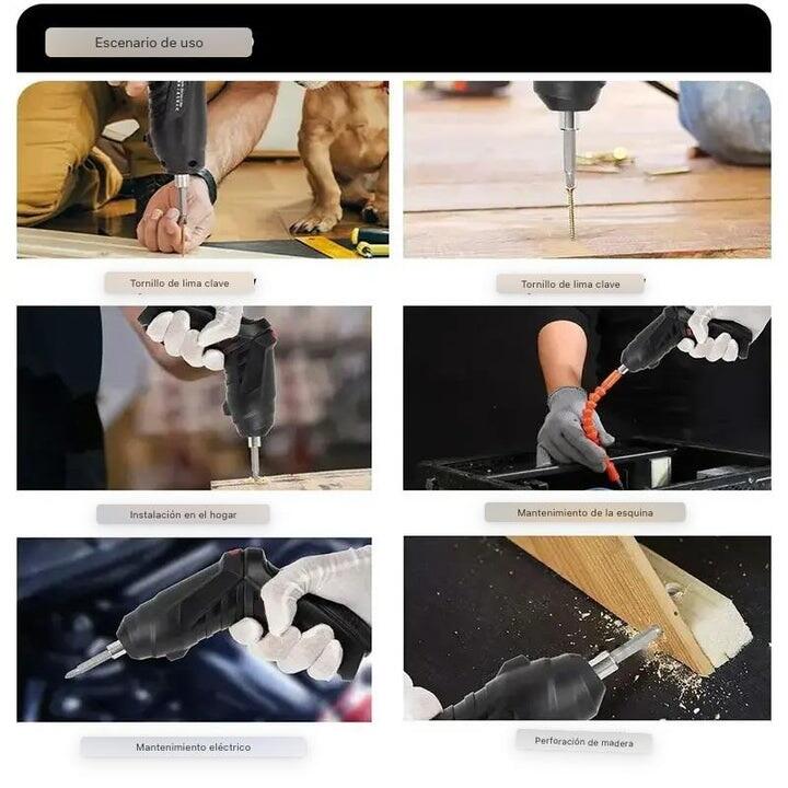 MALETIN DESTORNILLADOR ELECTRICO 47PCS CON CAJA