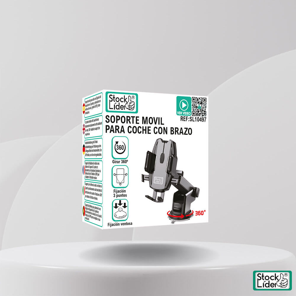 Soporte móvil para coche con brazo
